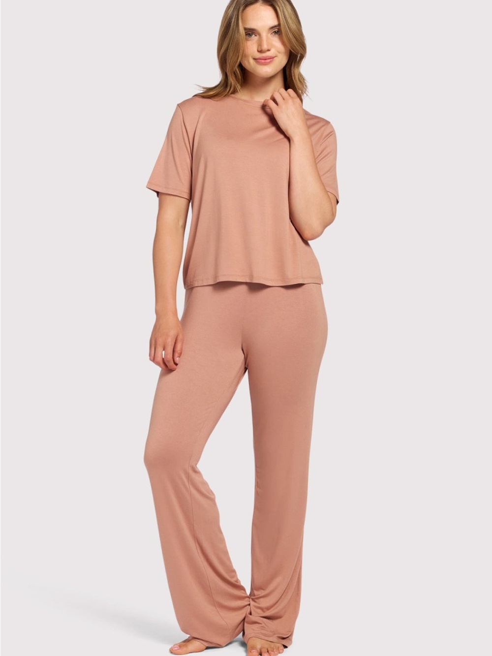 Nuuds Pajama Set Color Clay